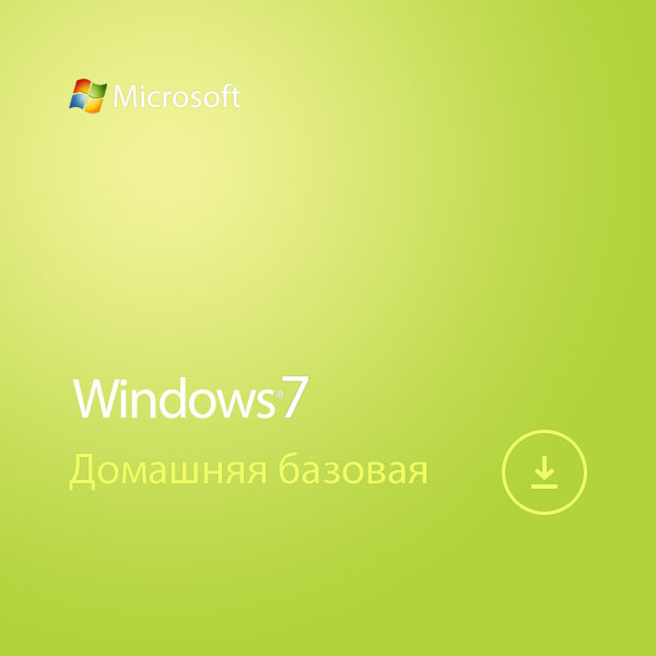 Microsoft Windows 7 Home Basic Русская Электронная версия Microsoft Windows 7 Home Basic Русская Электронная версия